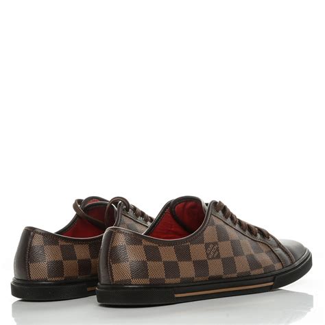 louis vuitton brown damier sneakers|damier patterns for sale.